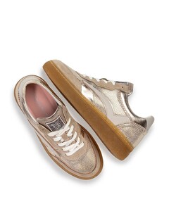 dames sneakers goud