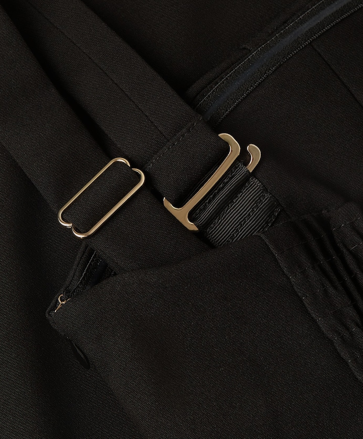 CHANA dames jumpsuit zwart