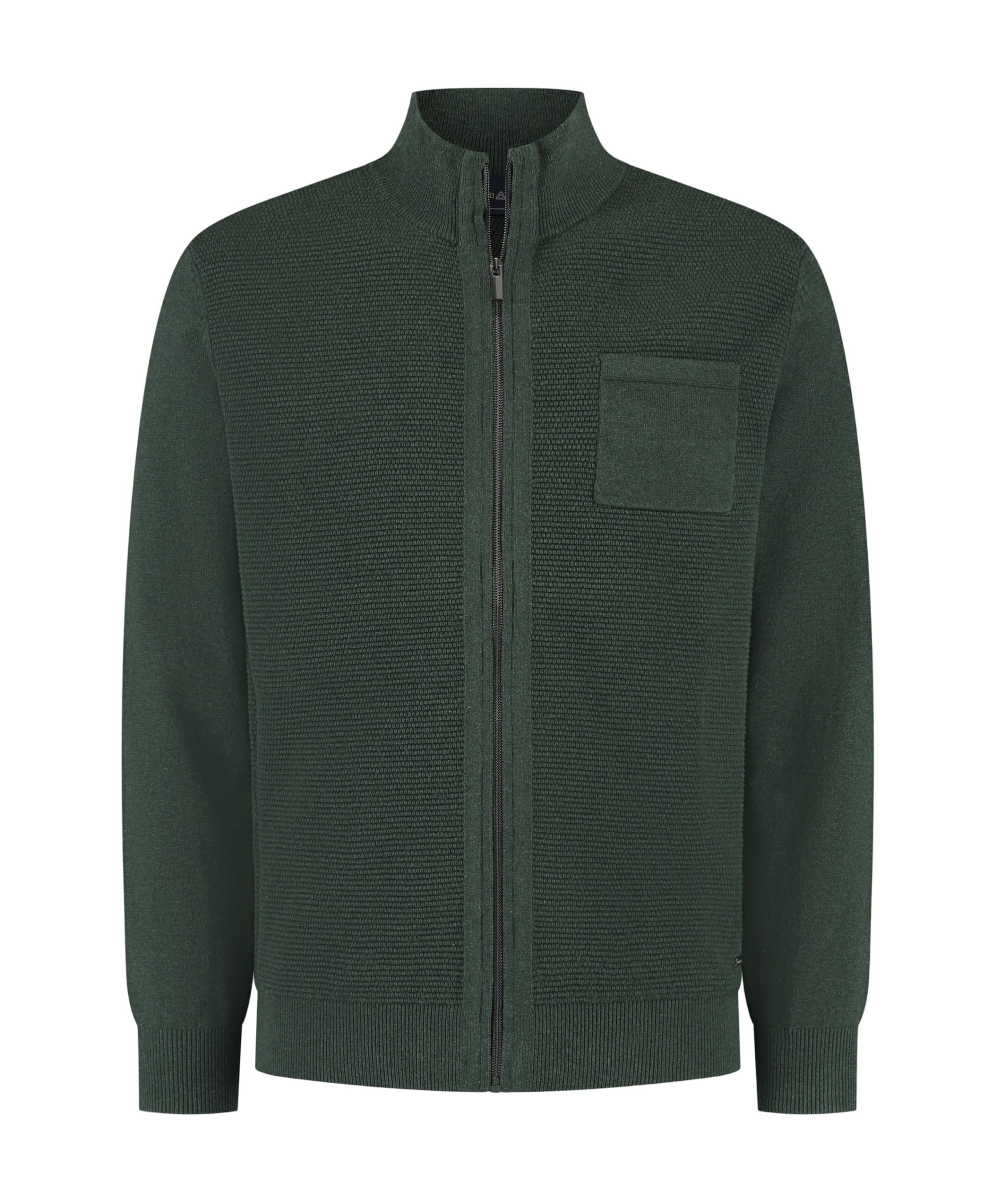 Heren vest groen