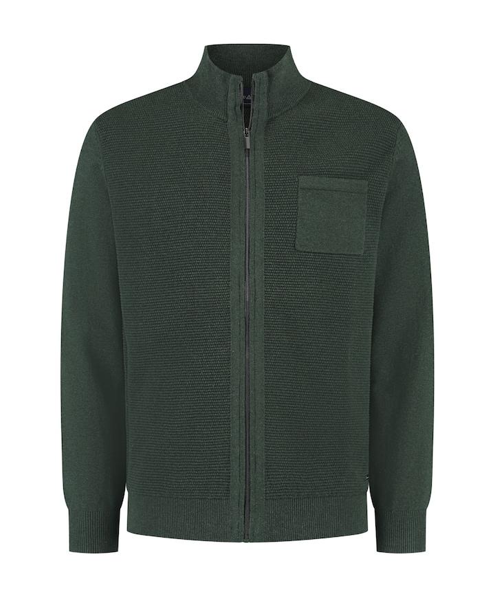 Heren vest groen