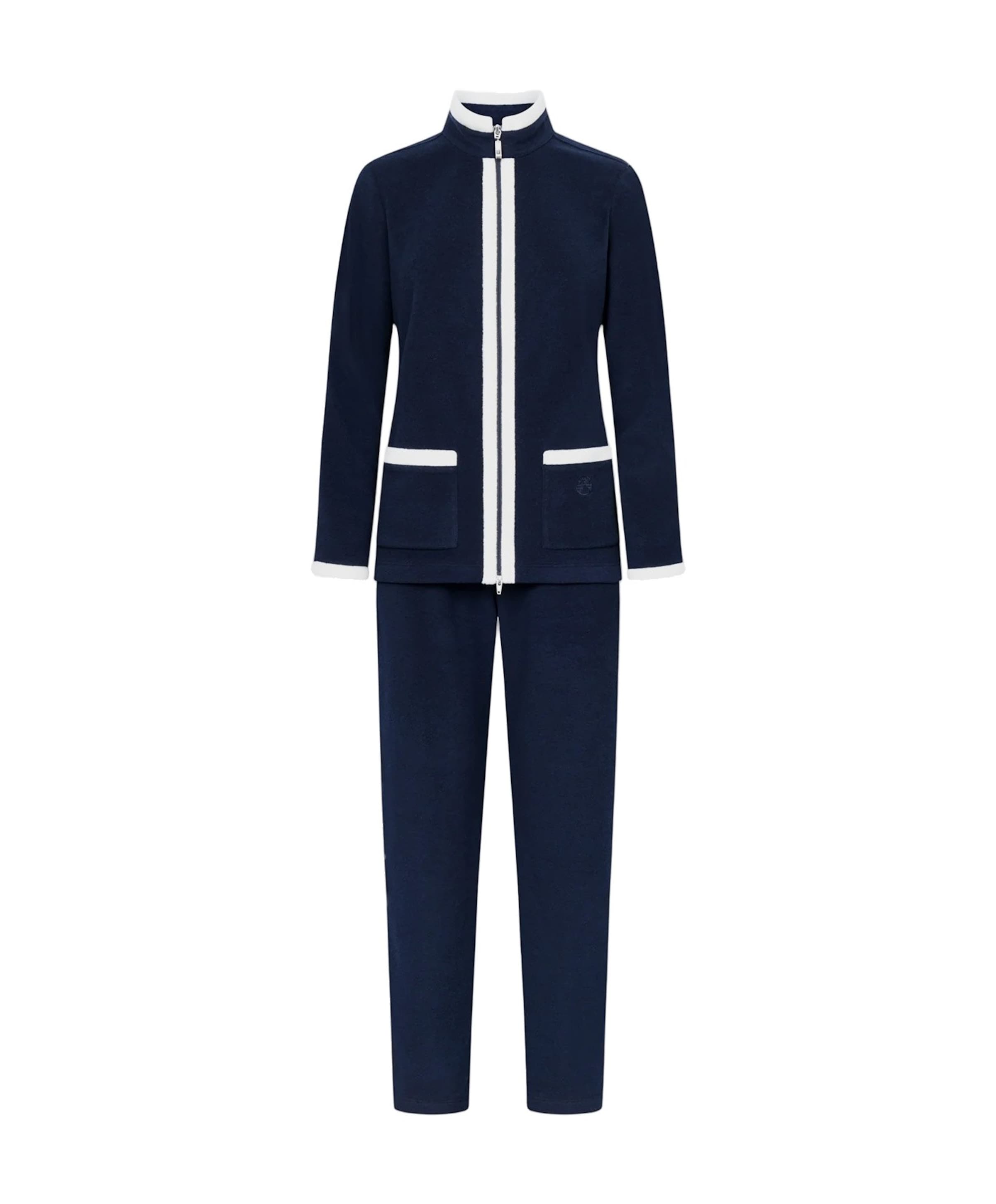 Dames huispak blauw