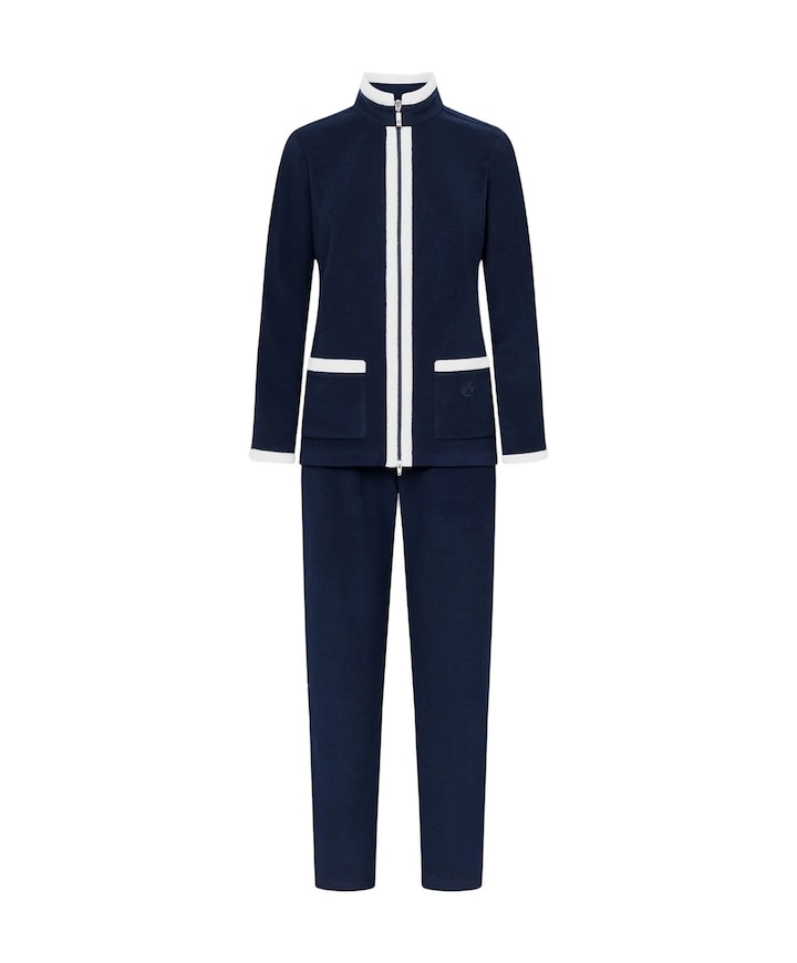 Dames huispak blauw