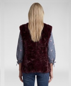 Dames bodywarmer bordeaux