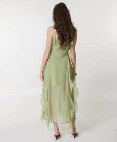 Dames jurk groen