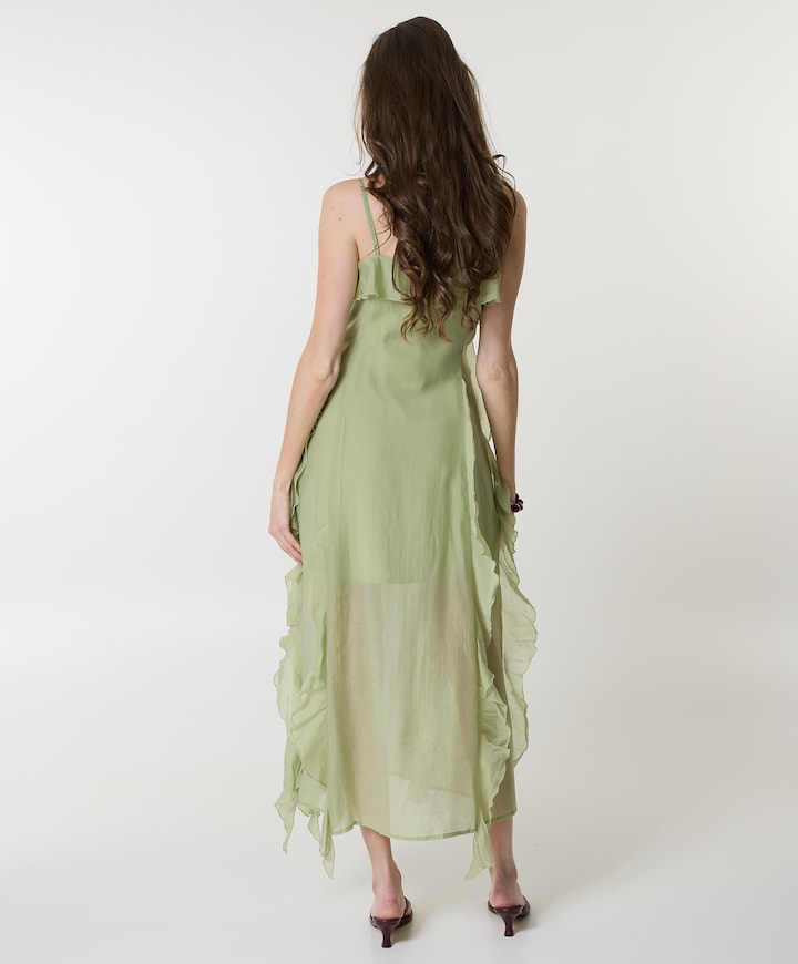 Dames jurk groen