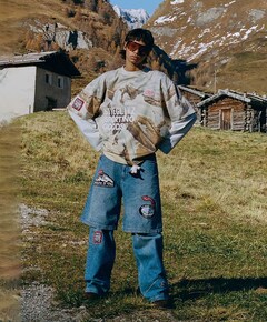 Dames longsleeve ecru