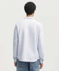 Heren overshirt blauw