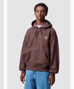 Heren hoodie bruin