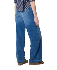 RICH PALAZZO dames jeans blauw