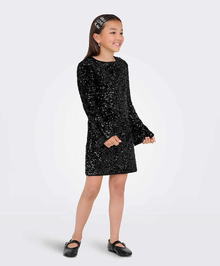 Meisjes jurk zwart