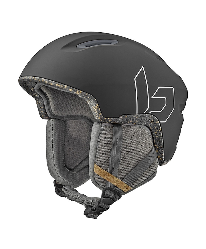 Skihelm uniseks zwart