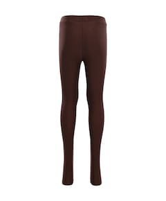 Little heart shiny legging meisjes broek bruin