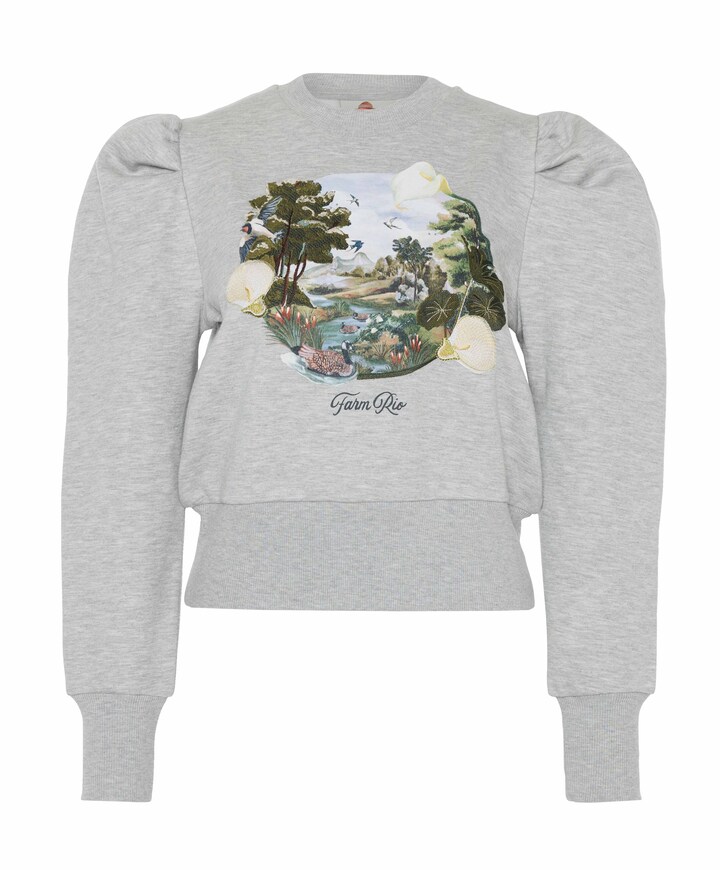 Dames sweater grijs
