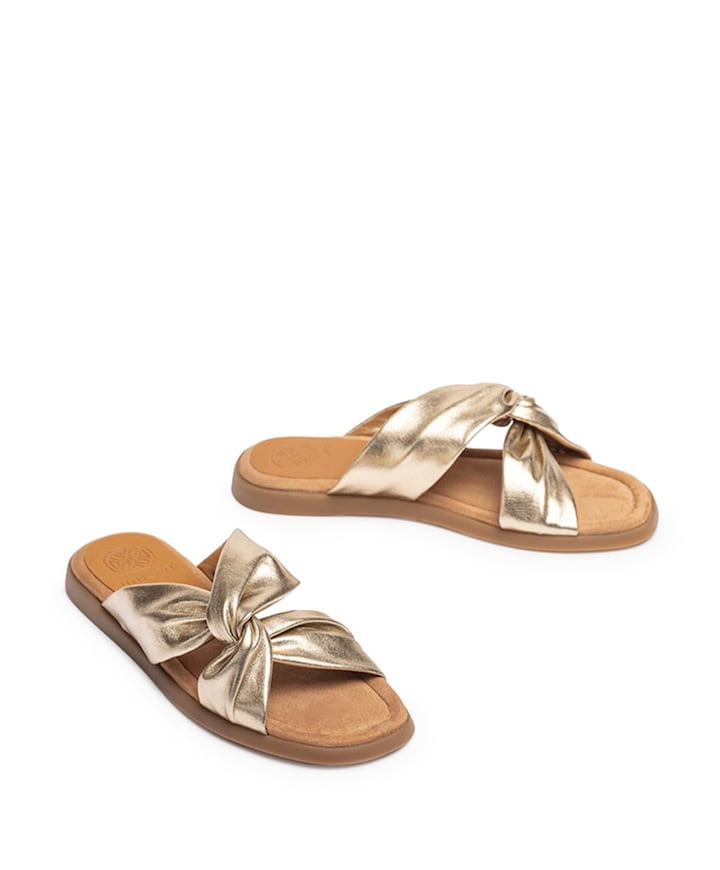 Camby dames slippers goud