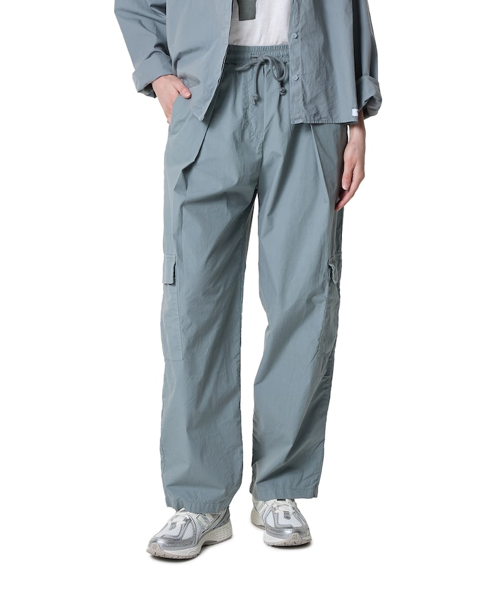 Trousers dames broek grijs