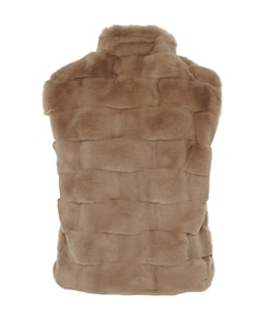 Dames bodywarmer beige