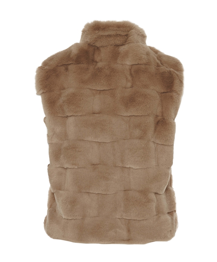 Dames bodywarmer beige
