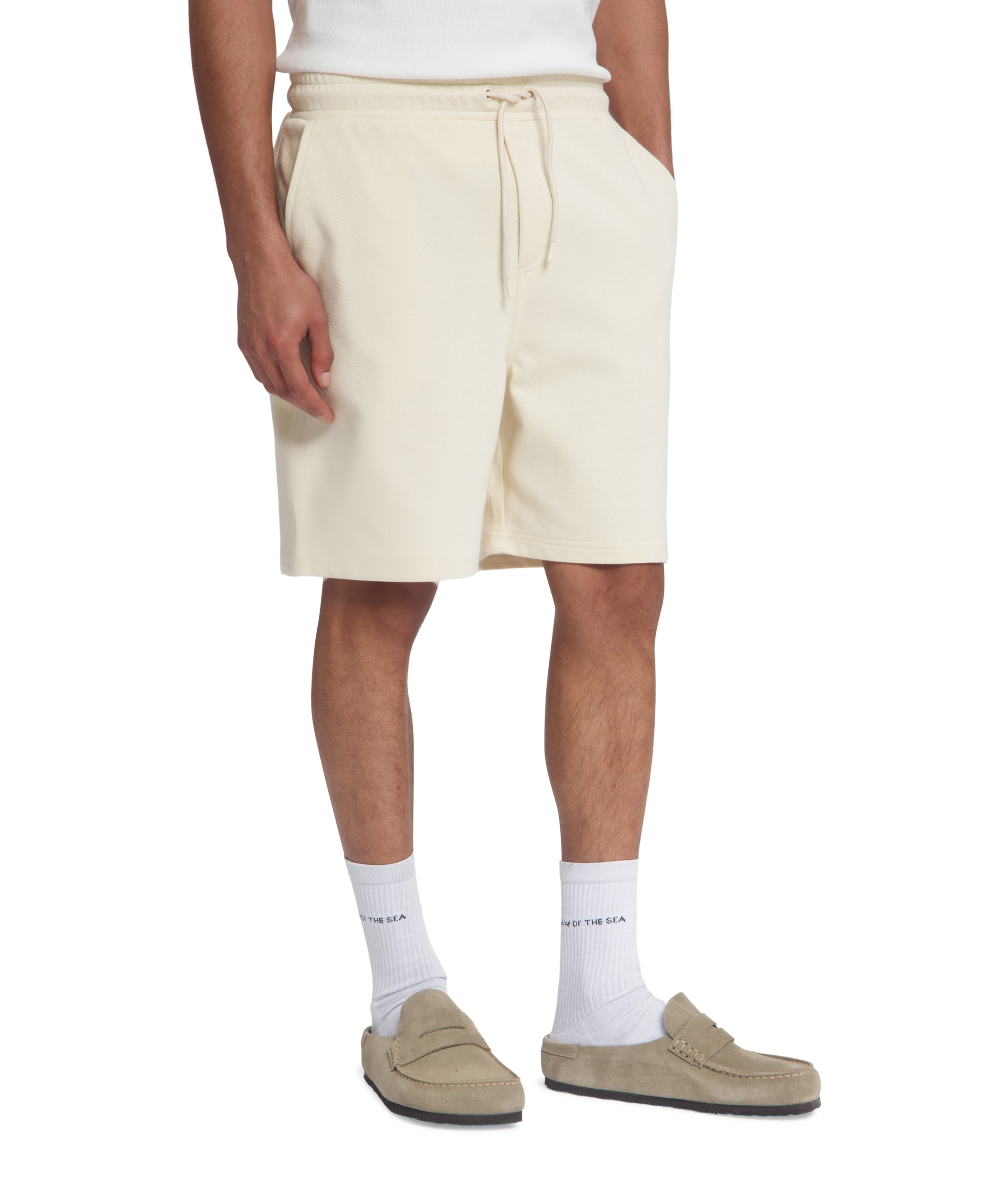 Samudra heren korte broek beige