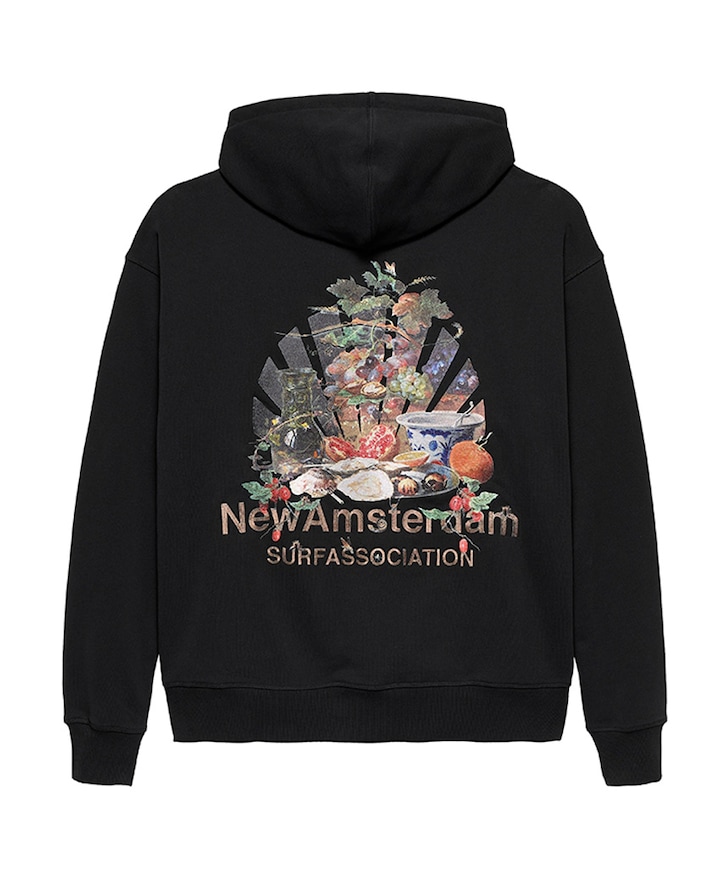 Heren hoodie zwart