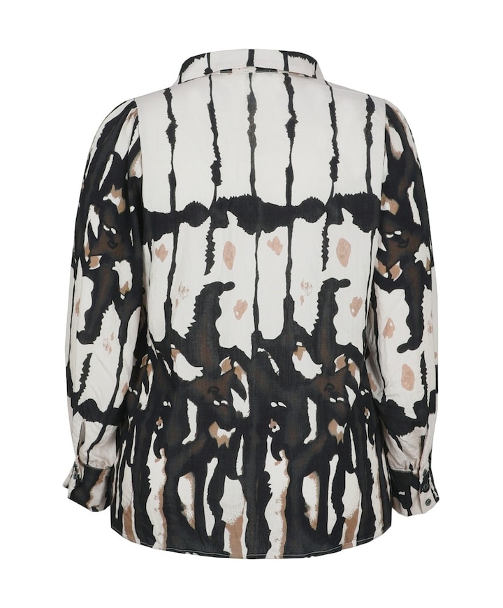 Dames blouse beige
