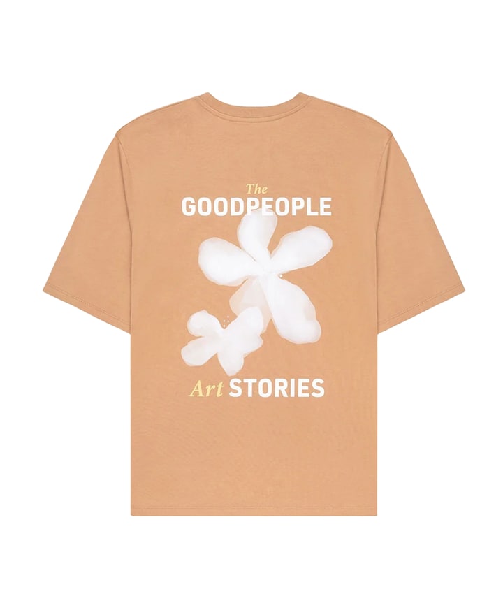 Heren T-shirt beige