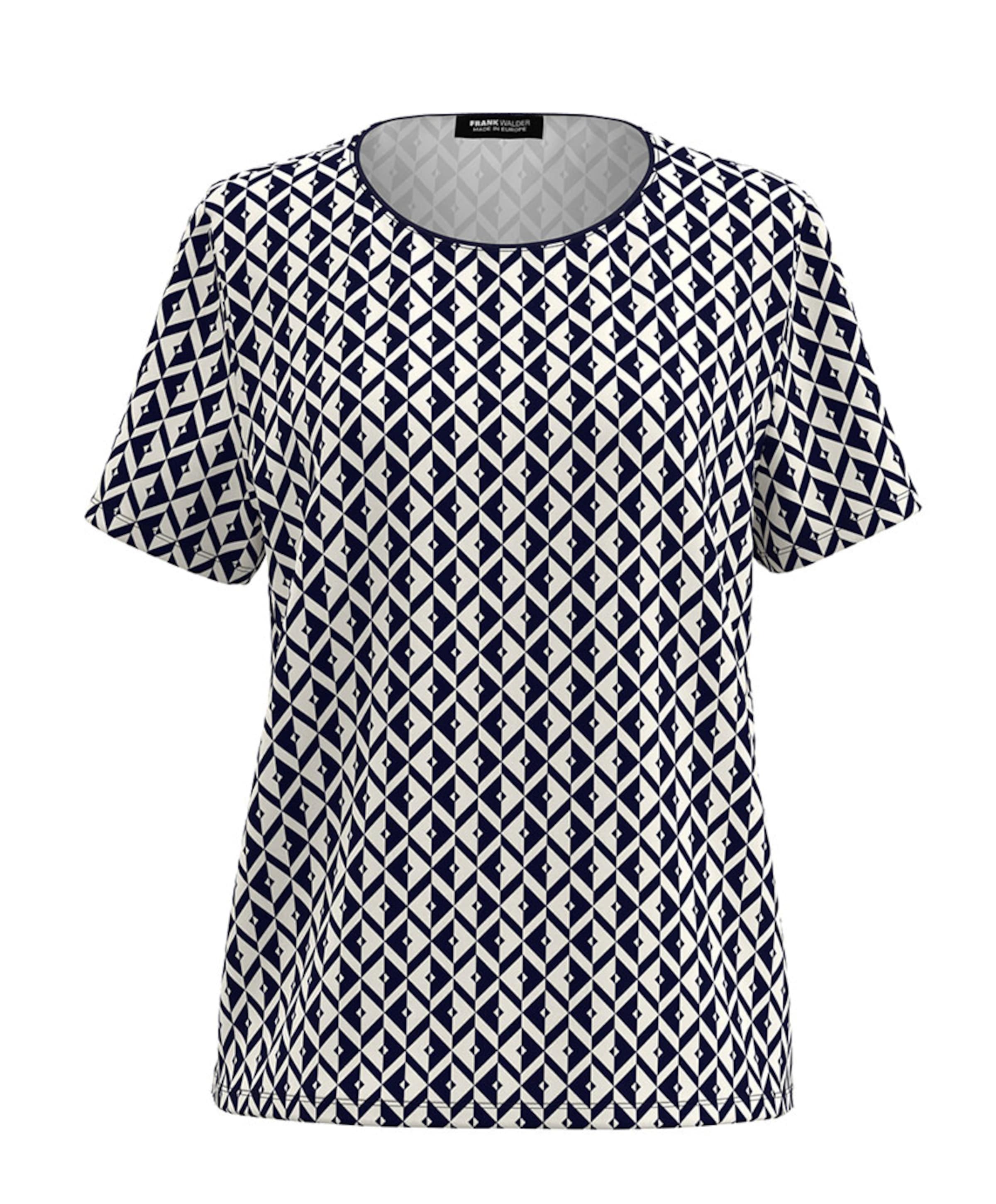 Dames T-shirt blauw