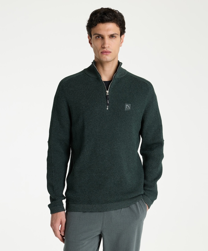 Heren trui groen