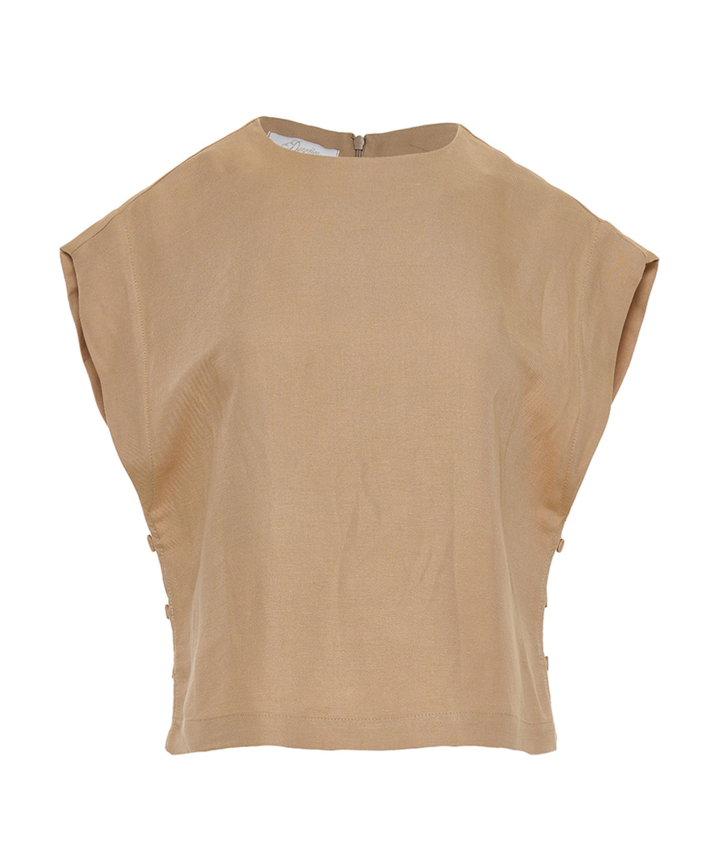 Dames top beige