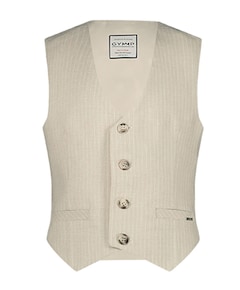 Jongens gilet beige