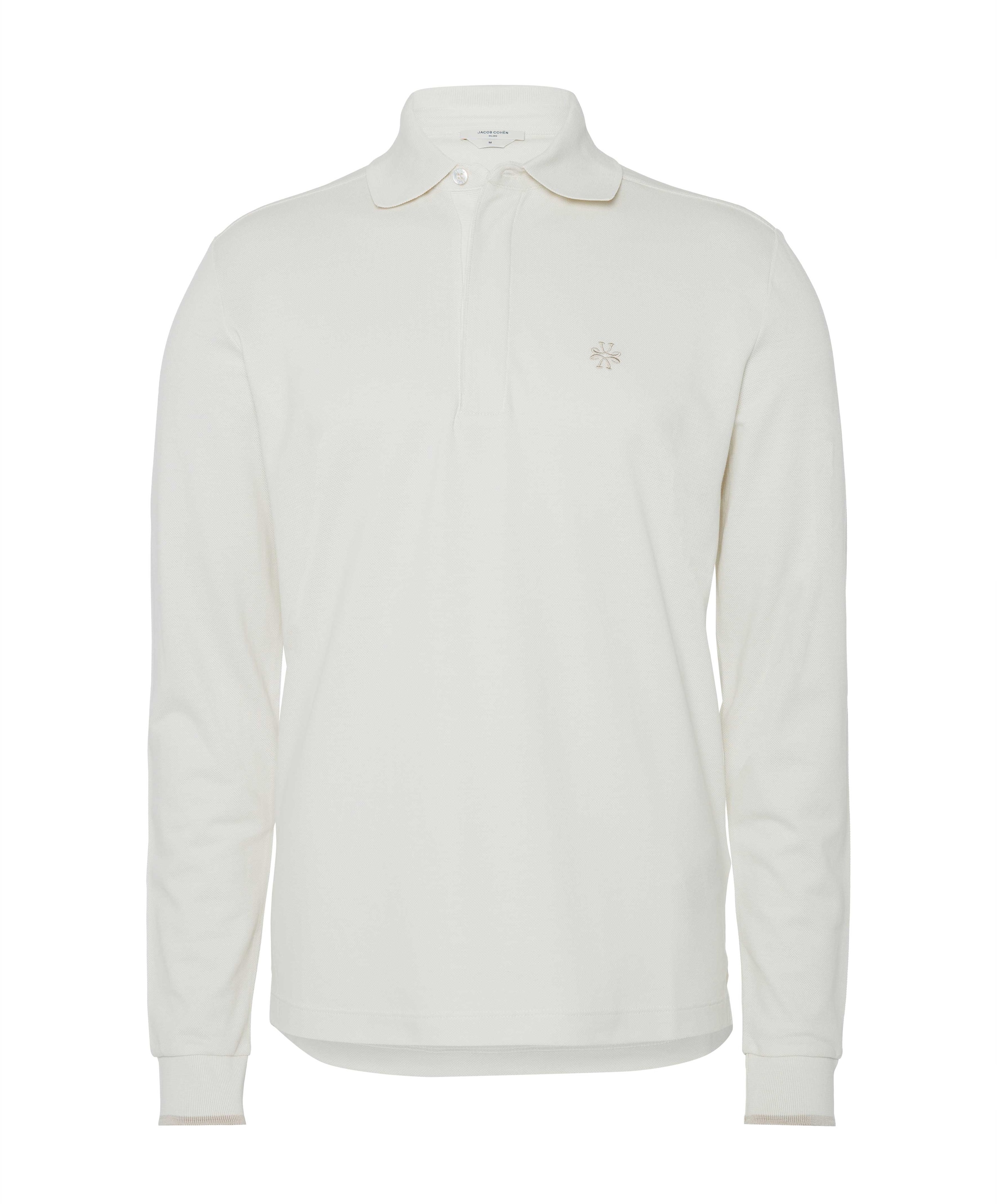 Heren polo ecru
