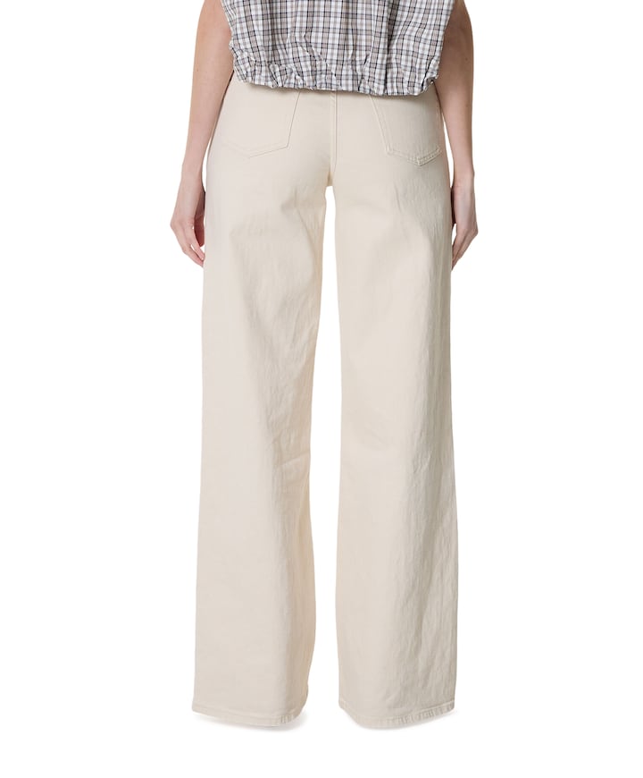 MIKU C ECRU dames jeans ecru