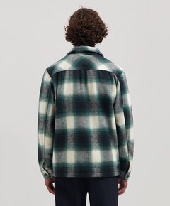 Heren overshirt groen