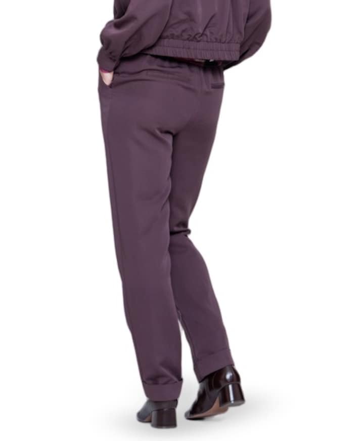 Jog dames broek paars