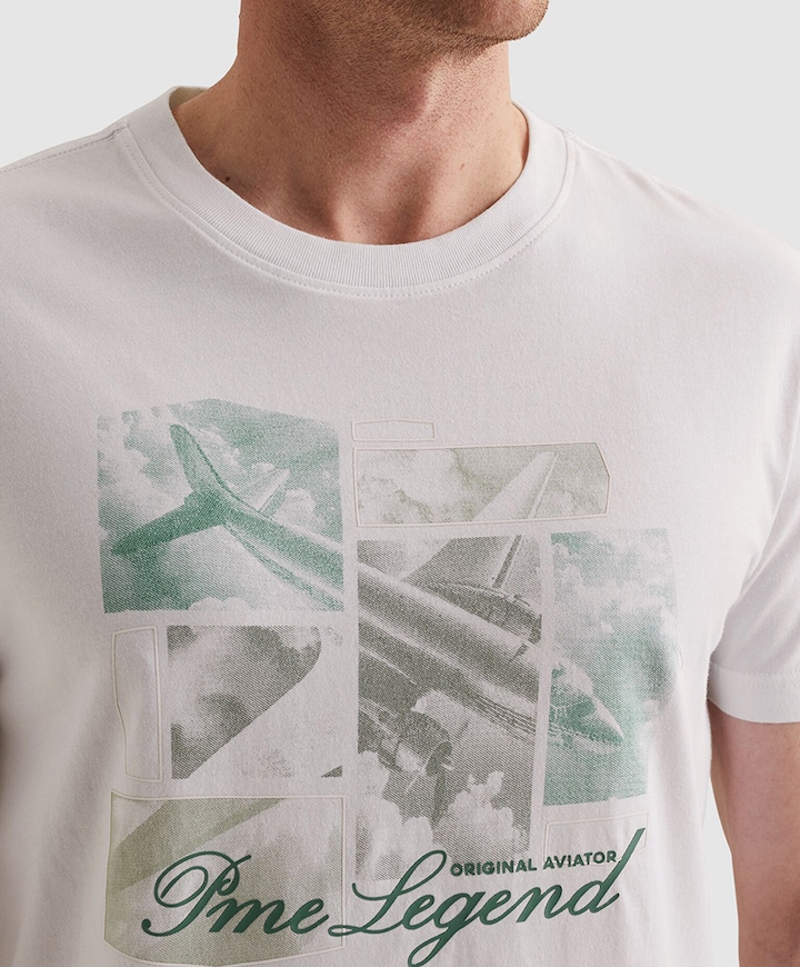 Heren T-shirt wit
