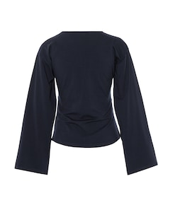 Dames longsleeve blauw