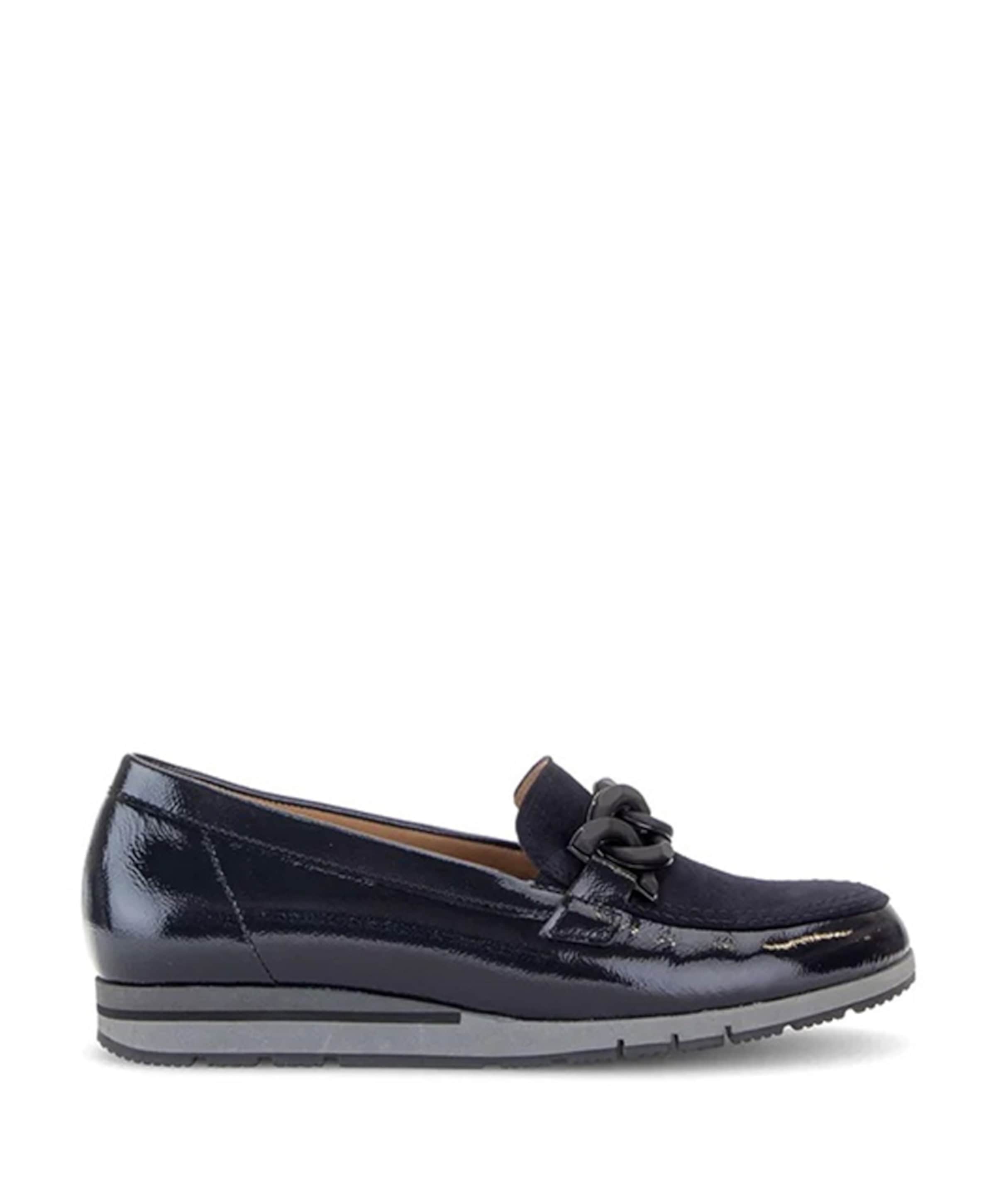 dames instappers blauw