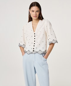 Dames blouse wit