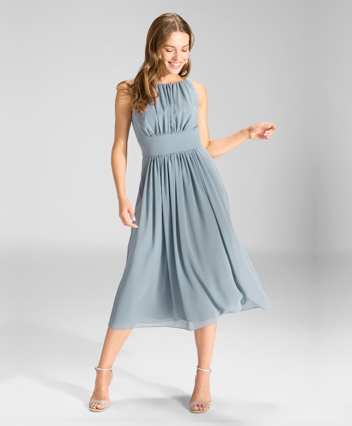 Dames jurk blauw
