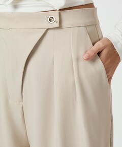 Zalka Eyelet broek beige