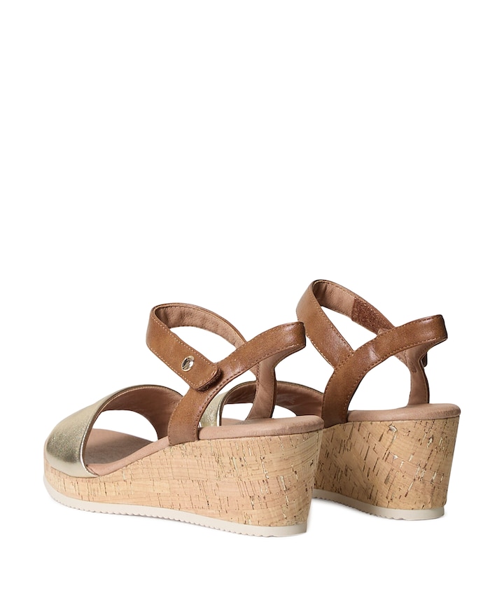 dames sandalen goud