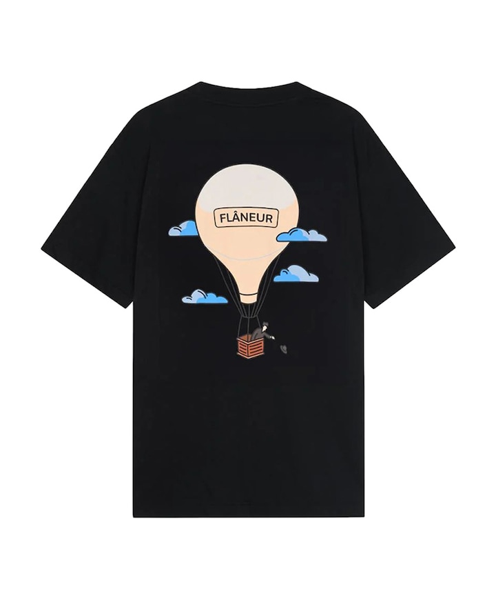 Heren T-shirt zwart