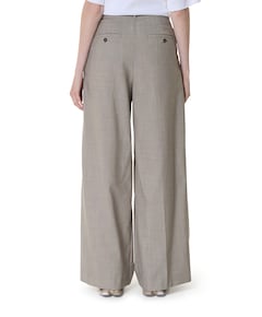 Ovvio Tela Tropical Pura dames pantalon grijs