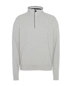 Heren trui met rits ecru