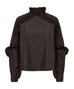 Dames blouse bruin