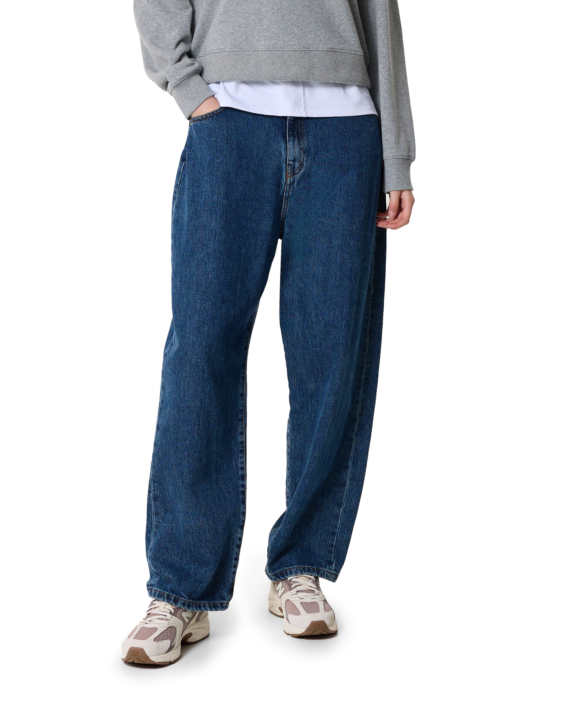 Globe 7736 Jackson Dark Piedra dames jeans blauw