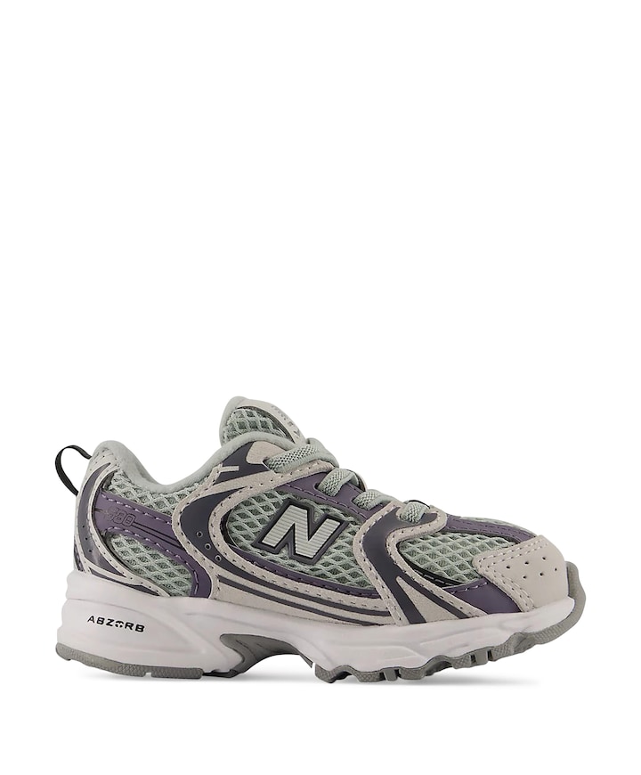 530 bungee lace uniseks sneakers  grijs