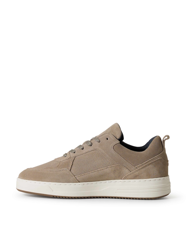 heren sneakers beige