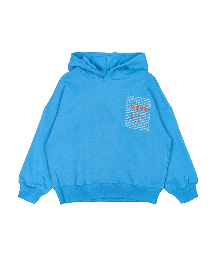 Hoodie blauw