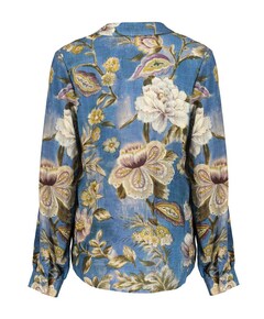 Dames blouse blauw