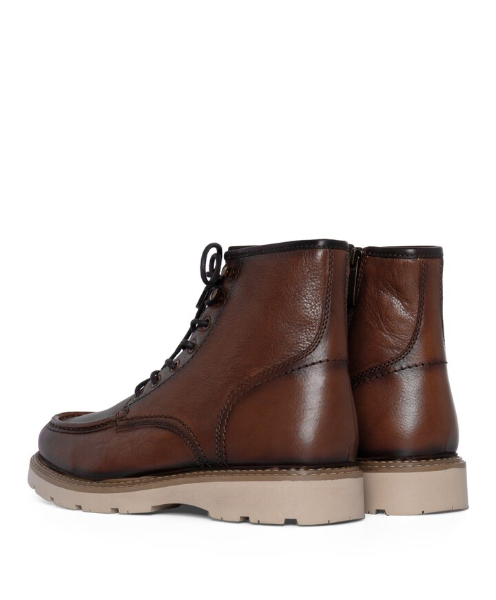 heren veterboots bruin